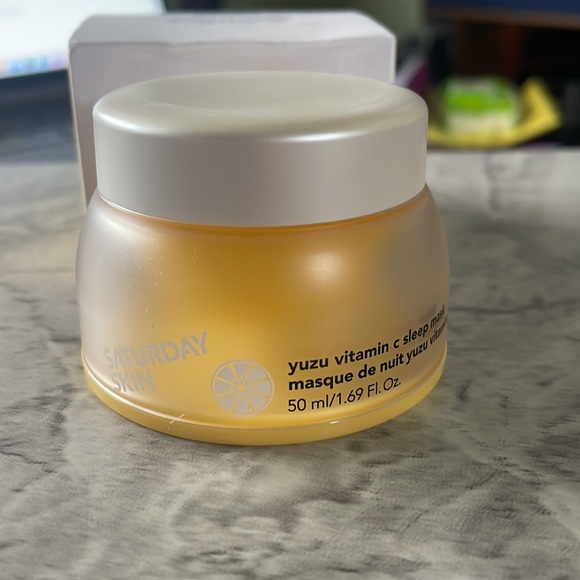 NWT Saturday Skin Yuzu Vitamin C sleep mask - Picture 3 of 6